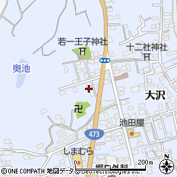 静岡県牧之原市大沢500-9周辺の地図