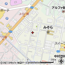 静岡県浜松市中央区神田町458周辺の地図