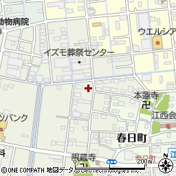 静岡県浜松市中央区神田町283周辺の地図