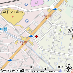 静岡県浜松市中央区神田町418周辺の地図