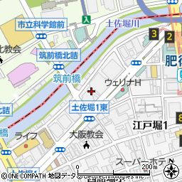 中山商事株式会社　寝装原料部周辺の地図