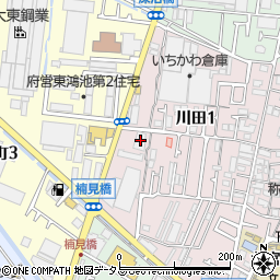 ファミリーマート川田一丁目店周辺の地図