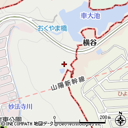 兵庫県神戸市須磨区車大池周辺の地図
