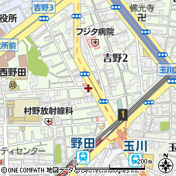 共創未来阪神薬局周辺の地図