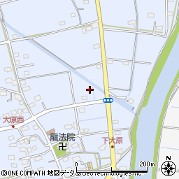 静岡県磐田市大原2265周辺の地図