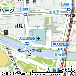 叙々苑 游玄亭 ホテルニューオータニ大阪店周辺の地図