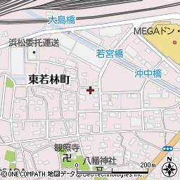 静岡県浜松市中央区東若林町610周辺の地図