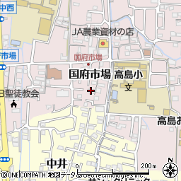 セジュール国府市場周辺の地図