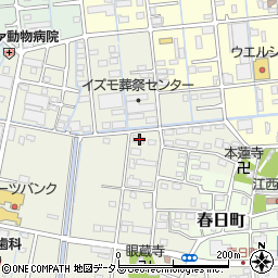 静岡県浜松市中央区神田町282周辺の地図