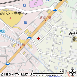 静岡県浜松市中央区神田町423周辺の地図