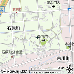 静岡県浜松市中央区石原町95周辺の地図