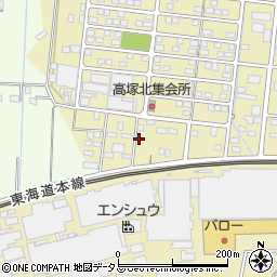 静岡県浜松市中央区高塚町2238周辺の地図