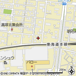 静岡県浜松市中央区高塚町2181周辺の地図