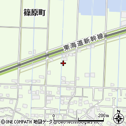 静岡県浜松市中央区篠原町1804周辺の地図