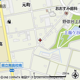 愛知県豊橋市南大清水町元町485周辺の地図