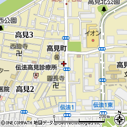 水道レスキュー大阪市此花区高見営業所周辺の地図