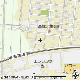 静岡県浜松市中央区高塚町2237周辺の地図
