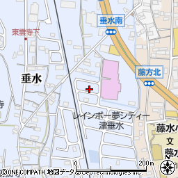 三重県津市垂水890-27周辺の地図