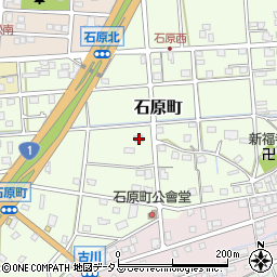 静岡県浜松市中央区石原町499周辺の地図
