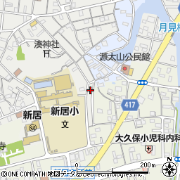 静岡県湖西市新居町新居778周辺の地図