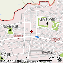 兵庫県神戸市須磨区北落合5丁目4-8周辺の地図