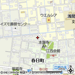 静岡県浜松市中央区神田町307周辺の地図