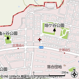 兵庫県神戸市須磨区北落合5丁目4-5周辺の地図