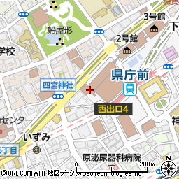 兵庫県西館周辺の地図