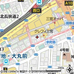 株式会社ケイエスエス　神戸オフィス周辺の地図