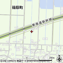 静岡県浜松市中央区篠原町1805周辺の地図