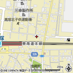 静岡県浜松市中央区高塚町949周辺の地図