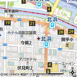 入交コーポレーション株式会社　大阪支店周辺の地図