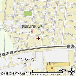 静岡県浜松市中央区高塚町2223周辺の地図