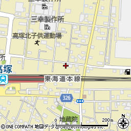 静岡県浜松市中央区高塚町948-1周辺の地図