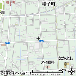 静岡県浜松市中央区楊子町100周辺の地図