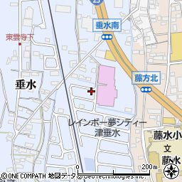 三重県津市垂水890-25周辺の地図