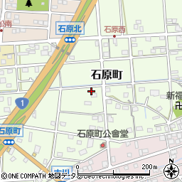 静岡県浜松市中央区石原町498周辺の地図