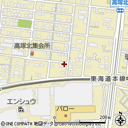 静岡県浜松市中央区高塚町2173周辺の地図
