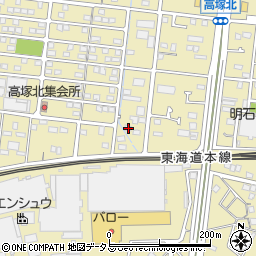 静岡県浜松市中央区高塚町2175周辺の地図