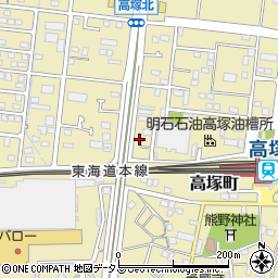 静岡県浜松市中央区高塚町1173周辺の地図