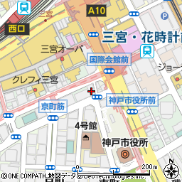 四国興業新神戸ビル周辺の地図