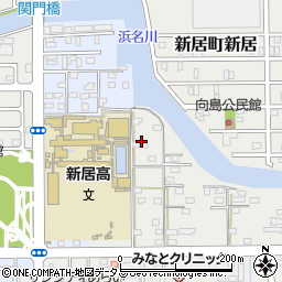 静岡県湖西市新居町新居66周辺の地図