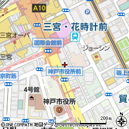 明治安田生命保険相互会社　神戸支社周辺の地図