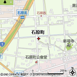 静岡県浜松市中央区石原町75周辺の地図