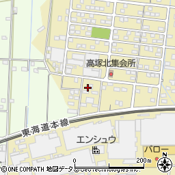 静岡県浜松市中央区高塚町2229周辺の地図