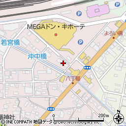 静岡県浜松市中央区東若林町35周辺の地図