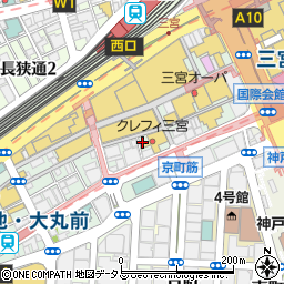 ミスタードーナツ 三宮本通りショップ 神戸市 ファーストフード の電話番号 住所 地図 マピオン電話帳