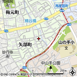 兵庫県神戸市兵庫区矢部町6周辺の地図