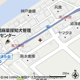 開進株式会社　神戸支店周辺の地図