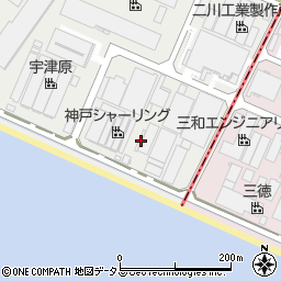 兵庫県加古郡播磨町東新島7周辺の地図